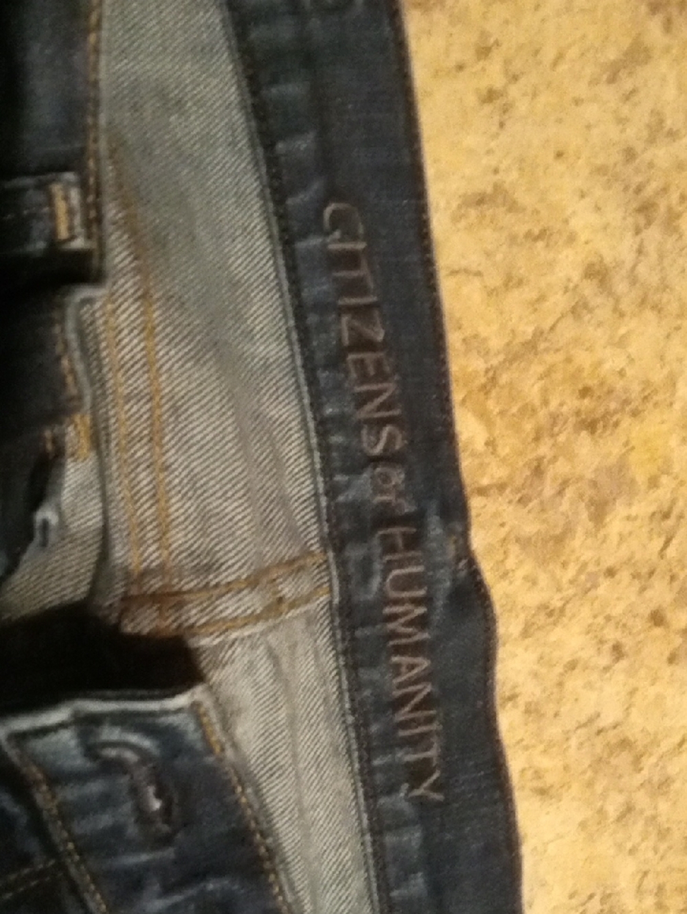 Citizens Of Humanity Indigo Slim Straight Jeans